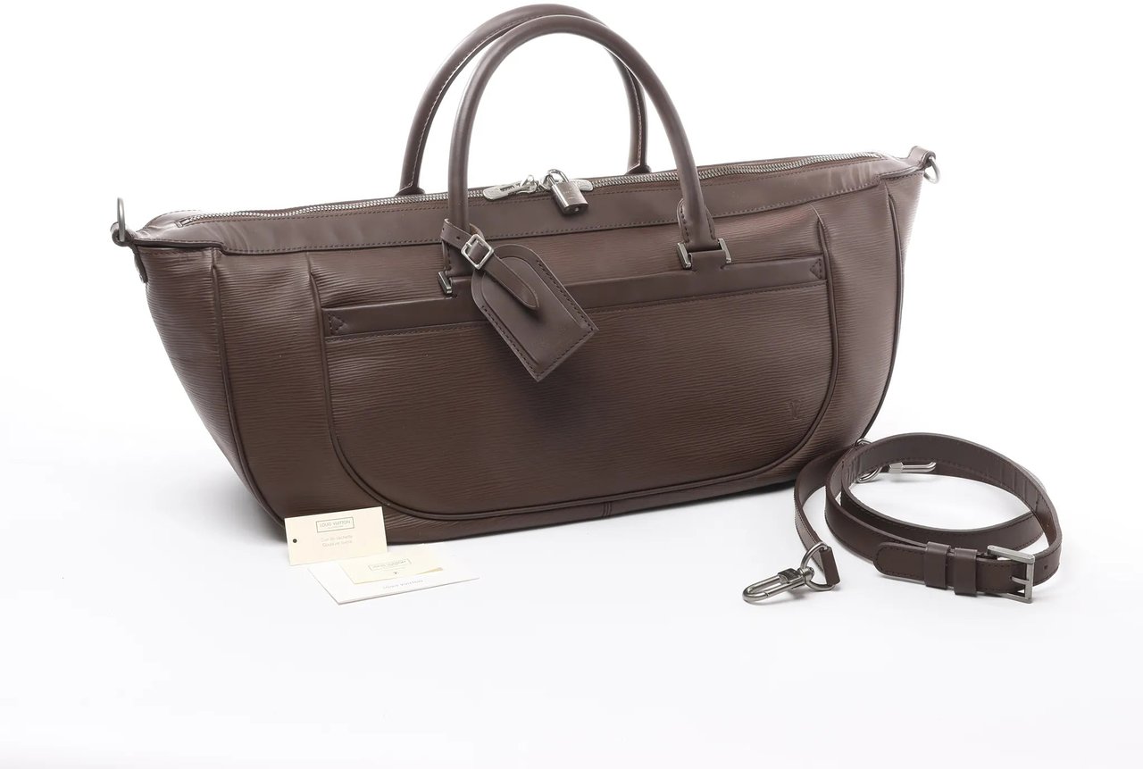 Louis Vuitton Dhanur GM Epi Leather 2Way Handbag in Brown M5910D Bruin