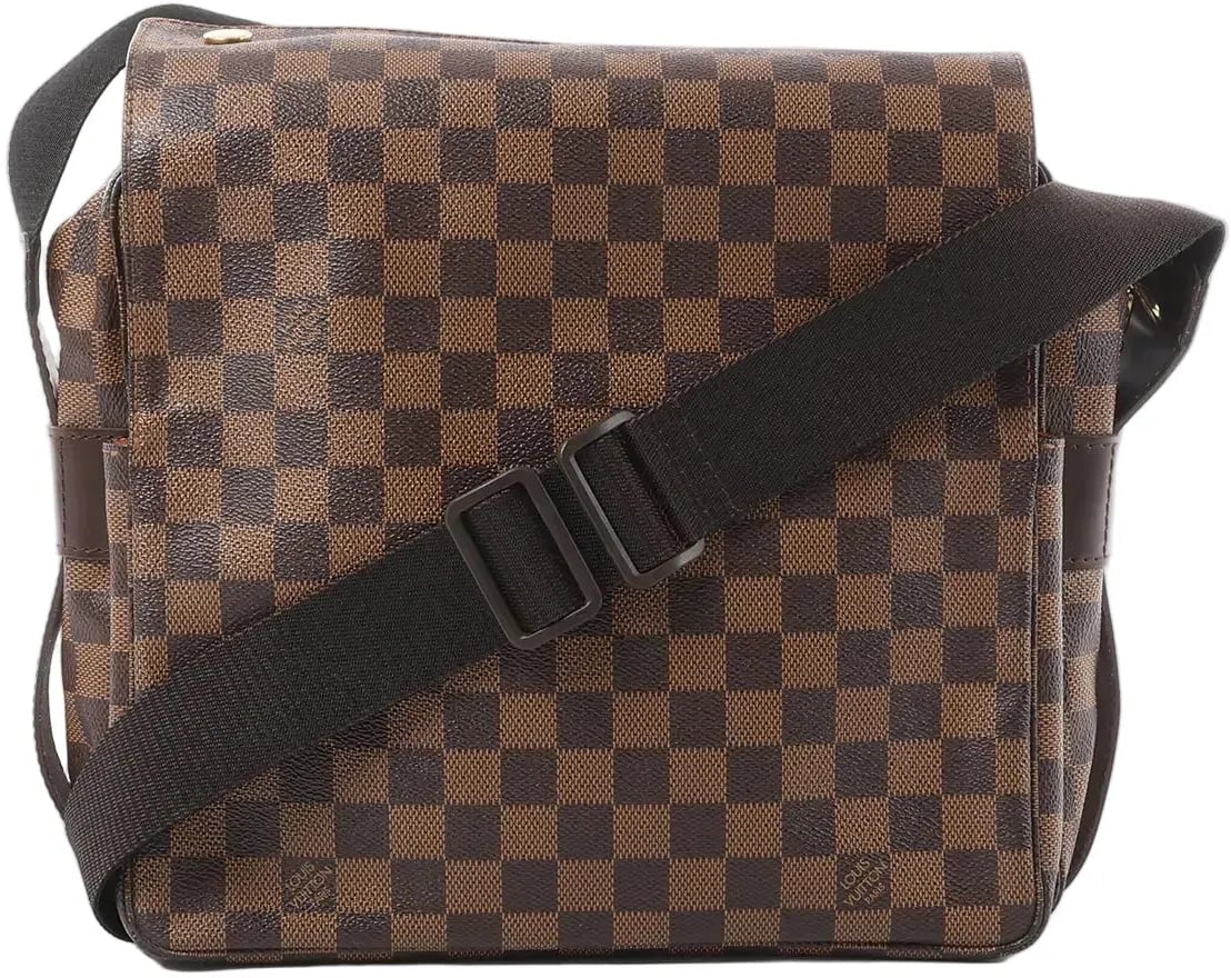 Louis Vuitton Naviglio Damier Ebene Shoulder Bag in Brown N45255 Bruin