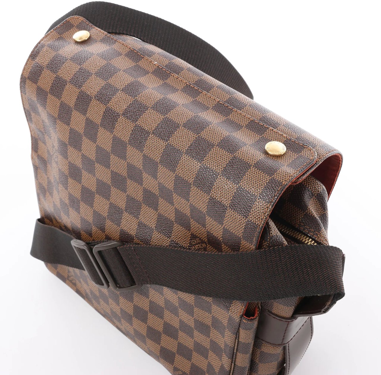 Louis Vuitton Naviglio Damier Ebene Shoulder Bag in Brown N45255 Bruin
