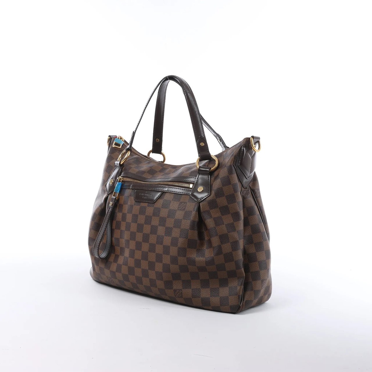 Louis Vuitton Ivorie MM Damier Ebene Shoulder Bag in Brown N41131 Bruin