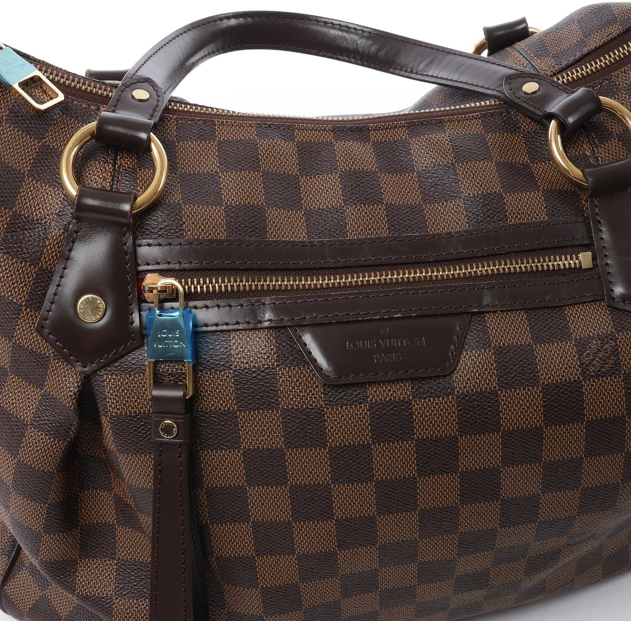 Louis Vuitton Ivorie MM Damier Ebene Shoulder Bag in Brown N41131 Bruin
