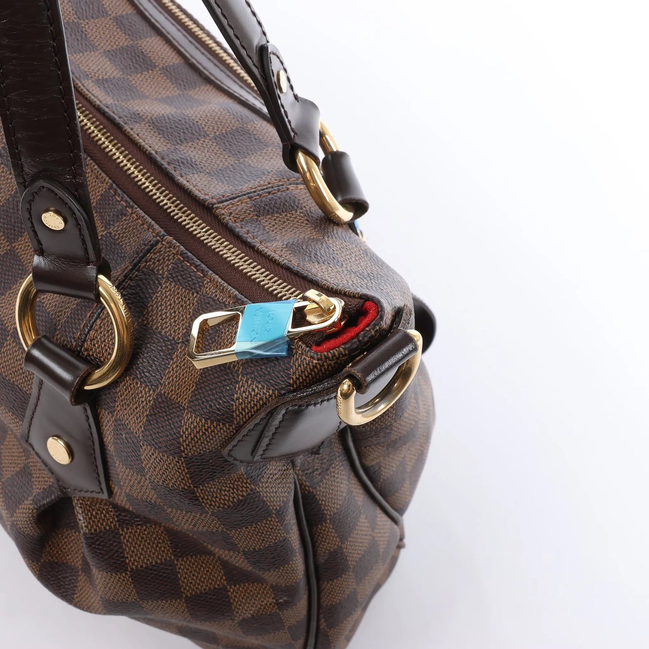 Louis Vuitton Ivorie MM Damier Ebene Shoulder Bag in Brown N41131 Bruin