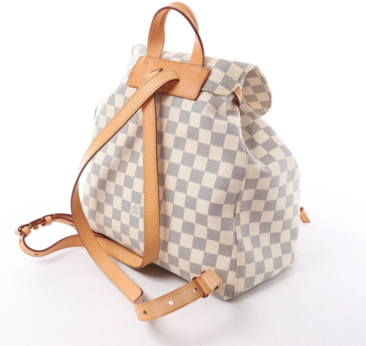 Louis Vuitton Sperone Damier Azur Backpack in Beige N41578 Beige