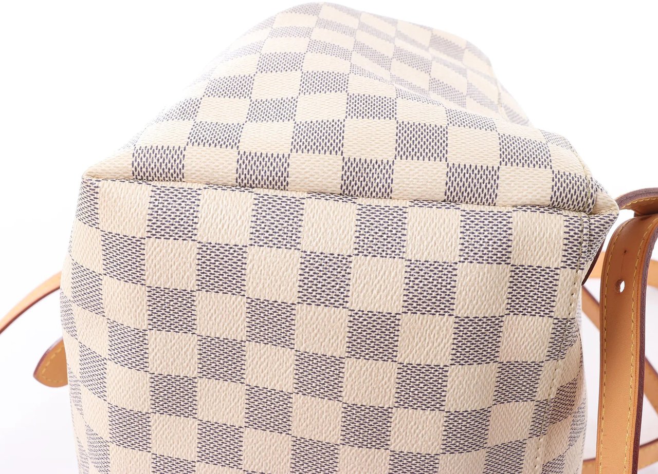 Louis Vuitton Sperone Damier Azur Backpack in Beige N41578 Beige