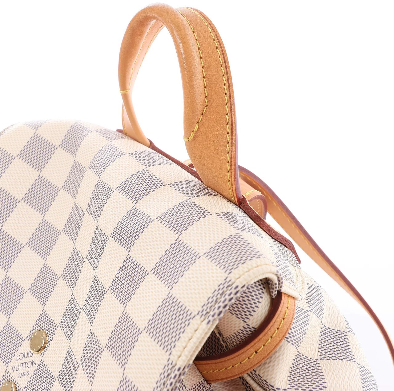 Louis Vuitton Sperone Damier Azur Backpack in Beige N41578 Beige