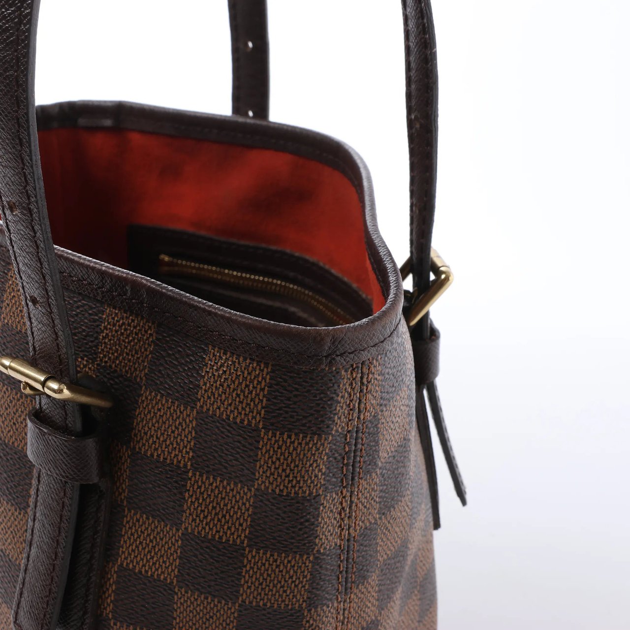 Louis Vuitton Malle Damier Ebene Shoulder Bag in Brown N42240 Bruin