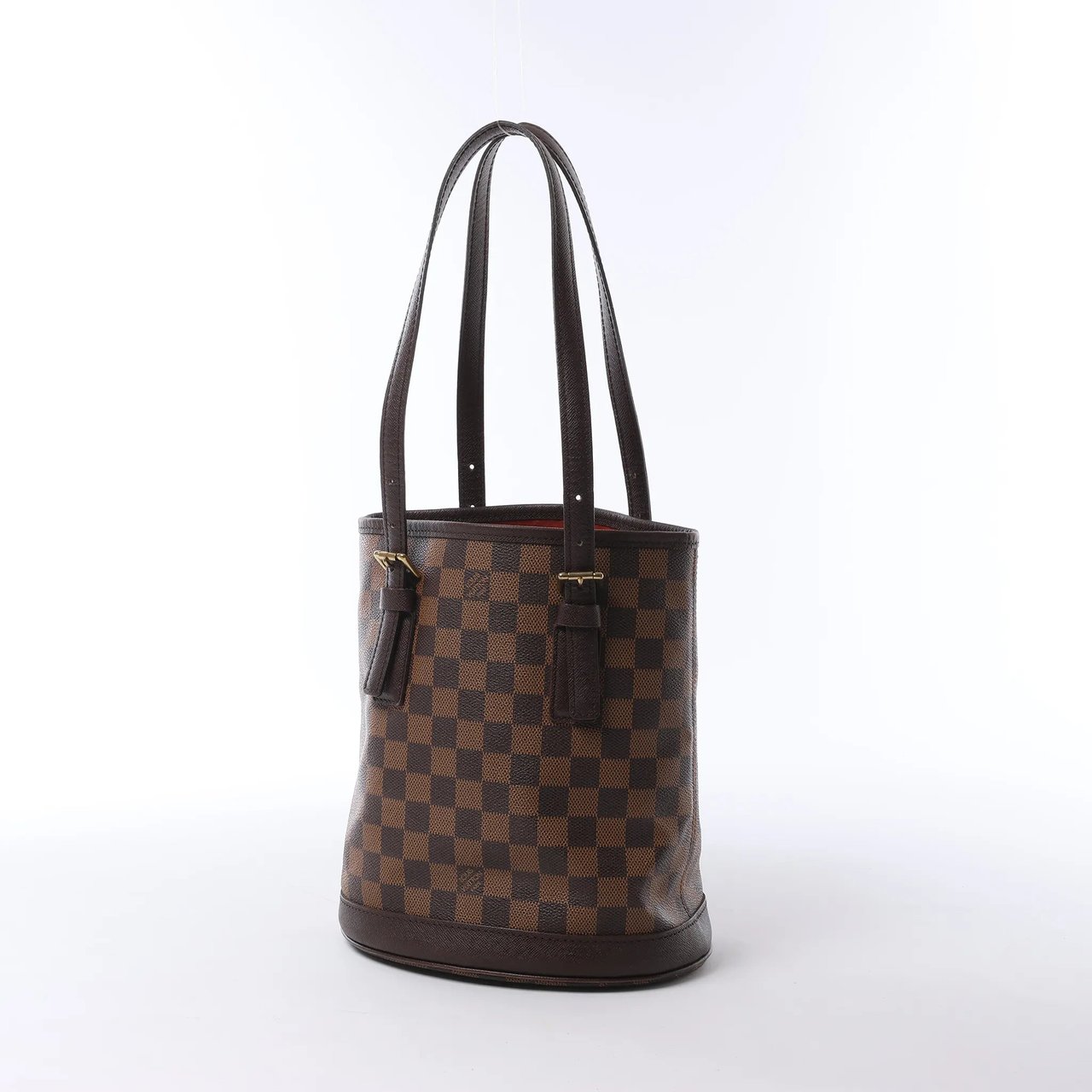 Louis Vuitton Malle Damier Ebene Shoulder Bag in Brown N42240 Bruin