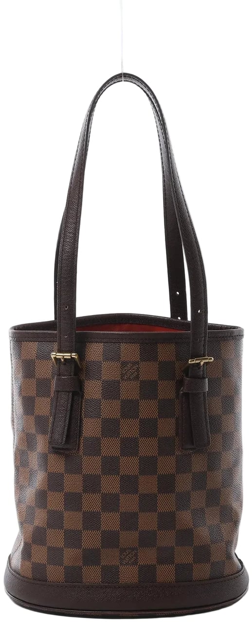 Louis Vuitton Malle Damier Ebene Shoulder Bag in Brown N42240 Bruin