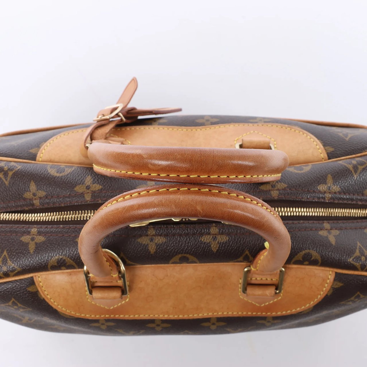Louis Vuitton Deauville Monogram Canvas Handbag in Brown M47270 Bruin