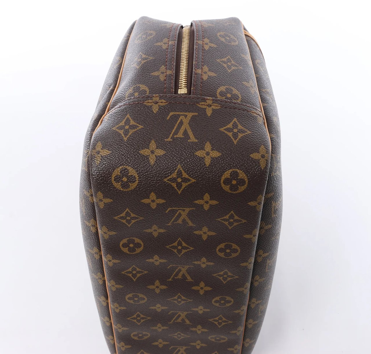 Louis Vuitton Deauville Monogram Canvas Handbag in Brown M47270 Bruin