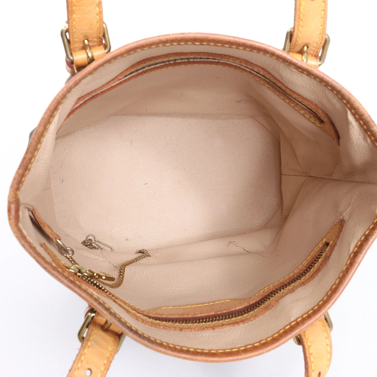 Louis Vuitton Bucket PM Monogram Canvas Shoulder Bag in Brown M42238 Bruin