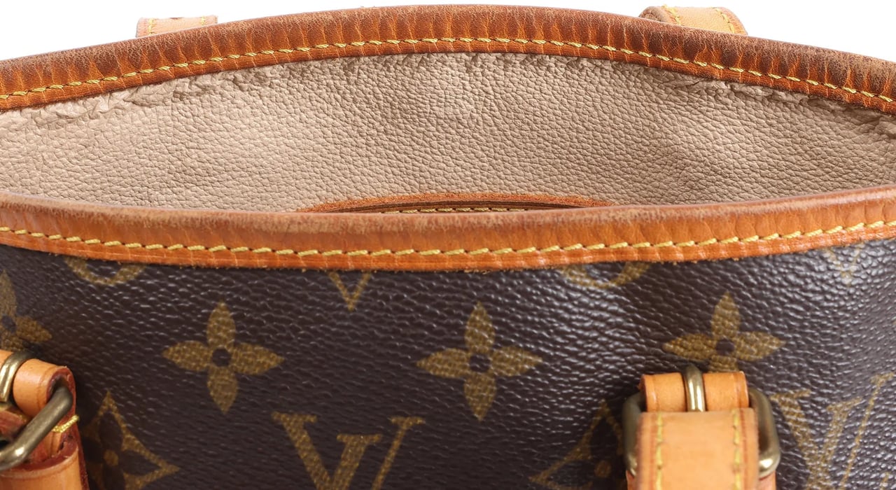 Louis Vuitton Bucket PM Monogram Canvas Shoulder Bag in Brown M42238 Bruin
