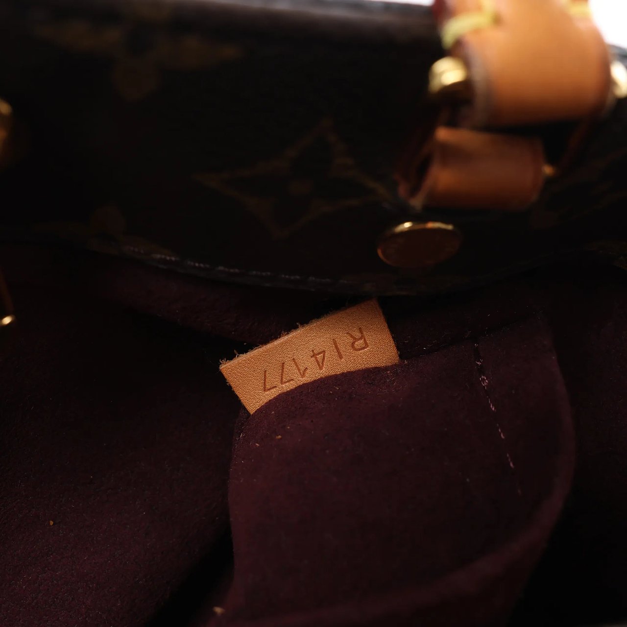 Louis Vuitton Montaigne BB Monogram Canvas 2Way Handbag in Brown M41055 Bruin