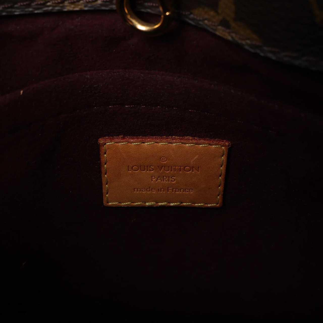 Louis Vuitton Montaigne BB Monogram Canvas 2Way Handbag in Brown M41055 Bruin