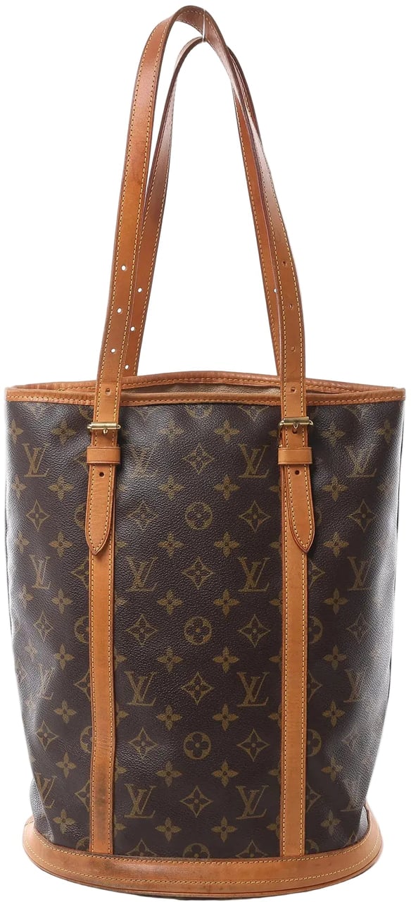 Louis Vuitton Bucket GM Monogram Canvas Shoulder Bag in Brown M42236 Bruin
