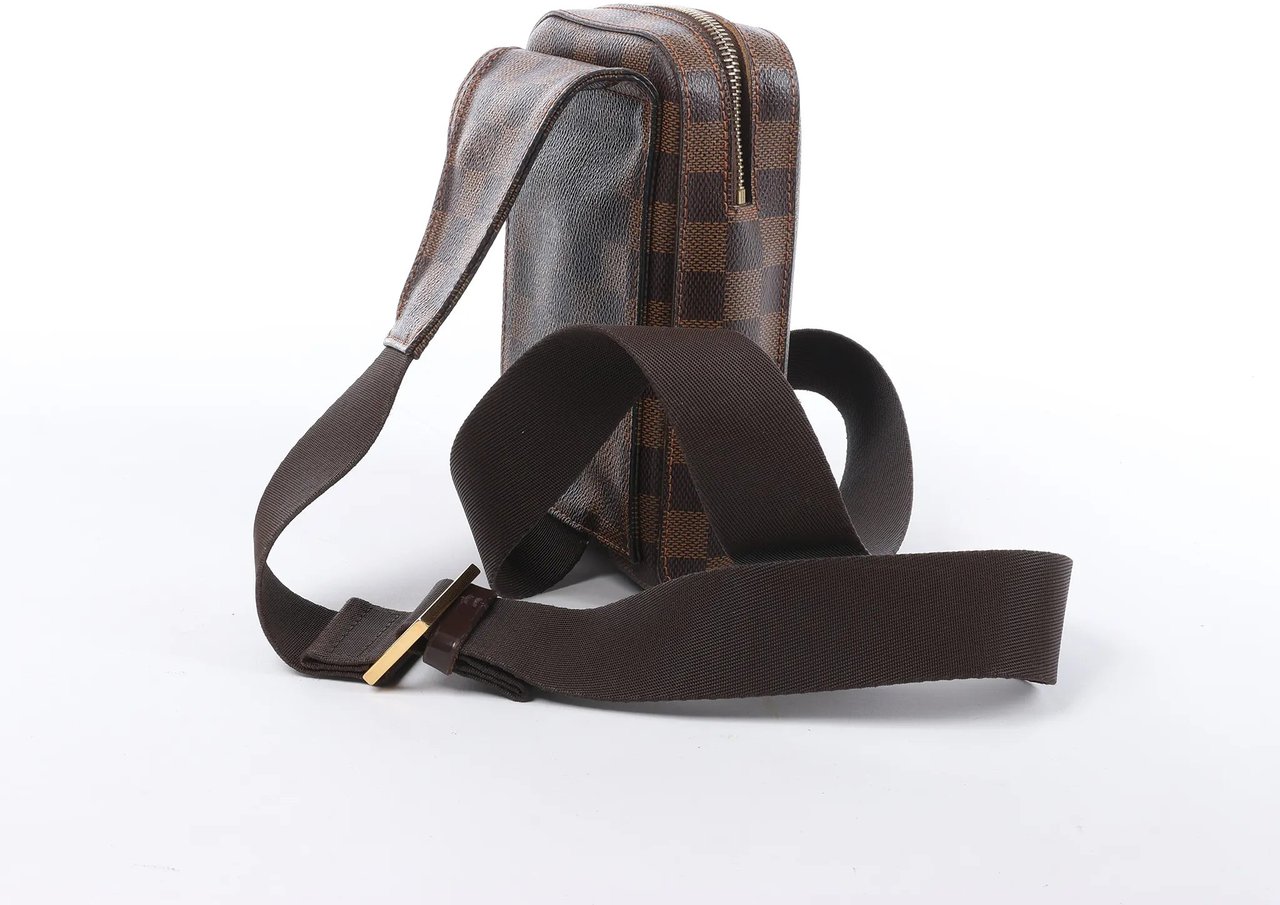 Louis Vuitton Geronimos Damier Ebene Crossbody Bag in Brown N51994 Bruin