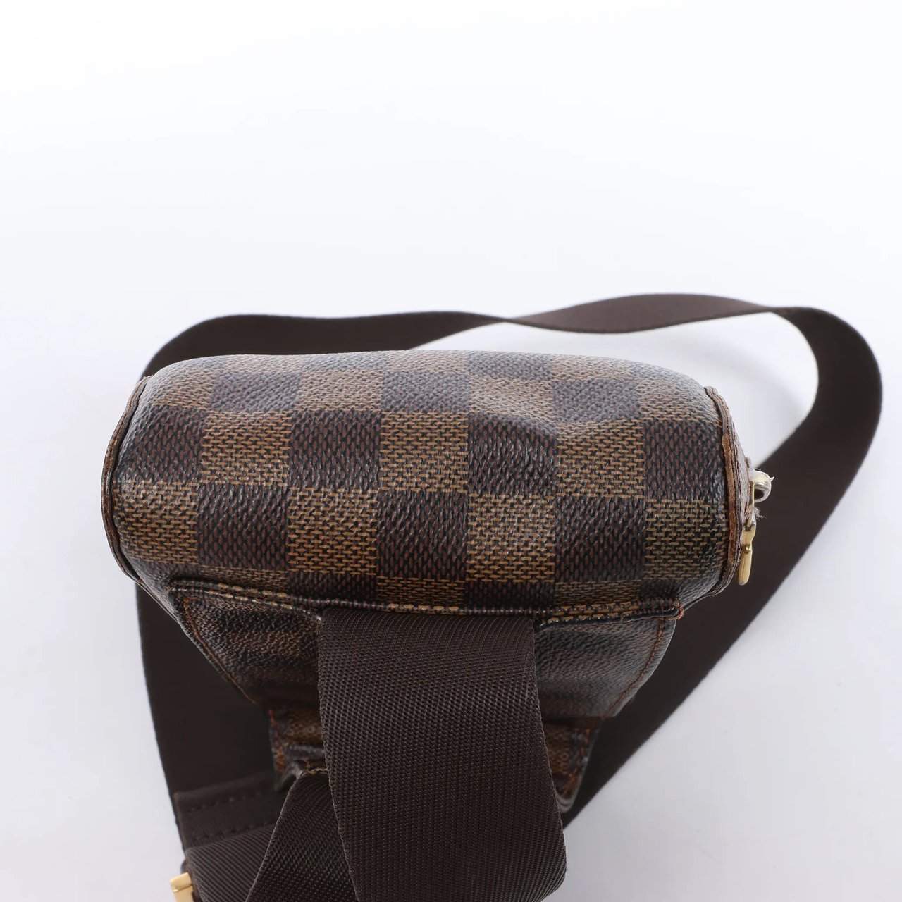 Louis Vuitton Geronimos Damier Ebene Crossbody Bag in Brown N51994 Bruin