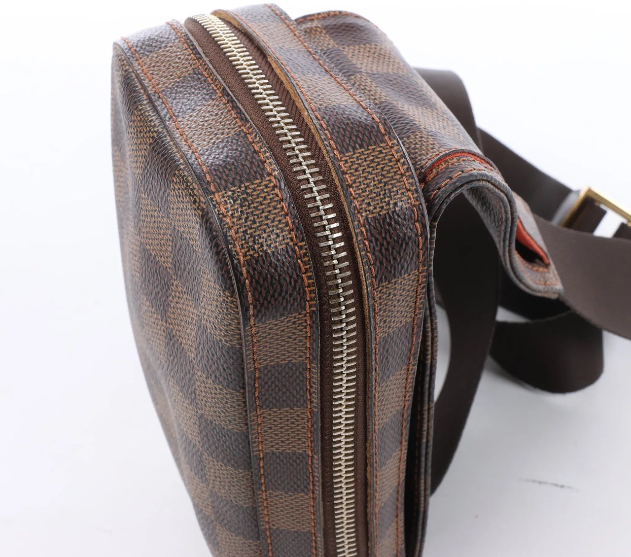 Louis Vuitton Geronimos Damier Ebene Crossbody Bag in Brown N51994 Bruin