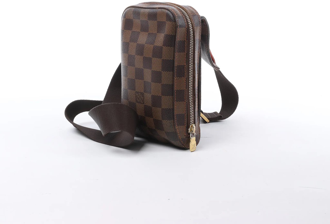 Louis Vuitton Geronimos Damier Ebene Crossbody Bag in Brown N51994 Bruin