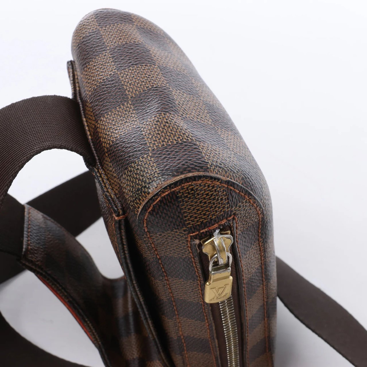 Louis Vuitton Geronimos Damier Ebene Crossbody Bag in Brown N51994 Bruin