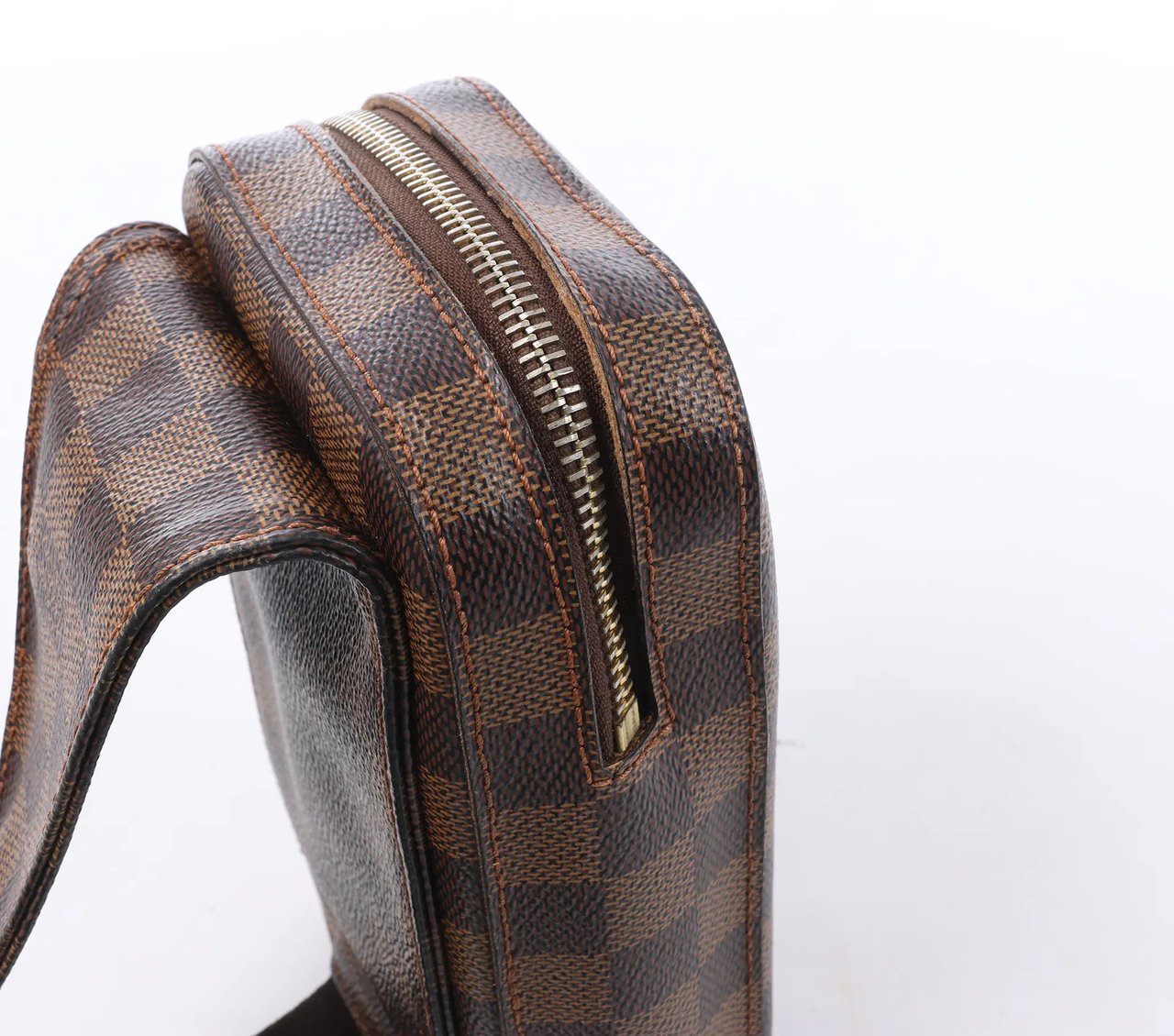 Louis Vuitton Geronimos Damier Ebene Crossbody Bag in Brown N51994 Bruin