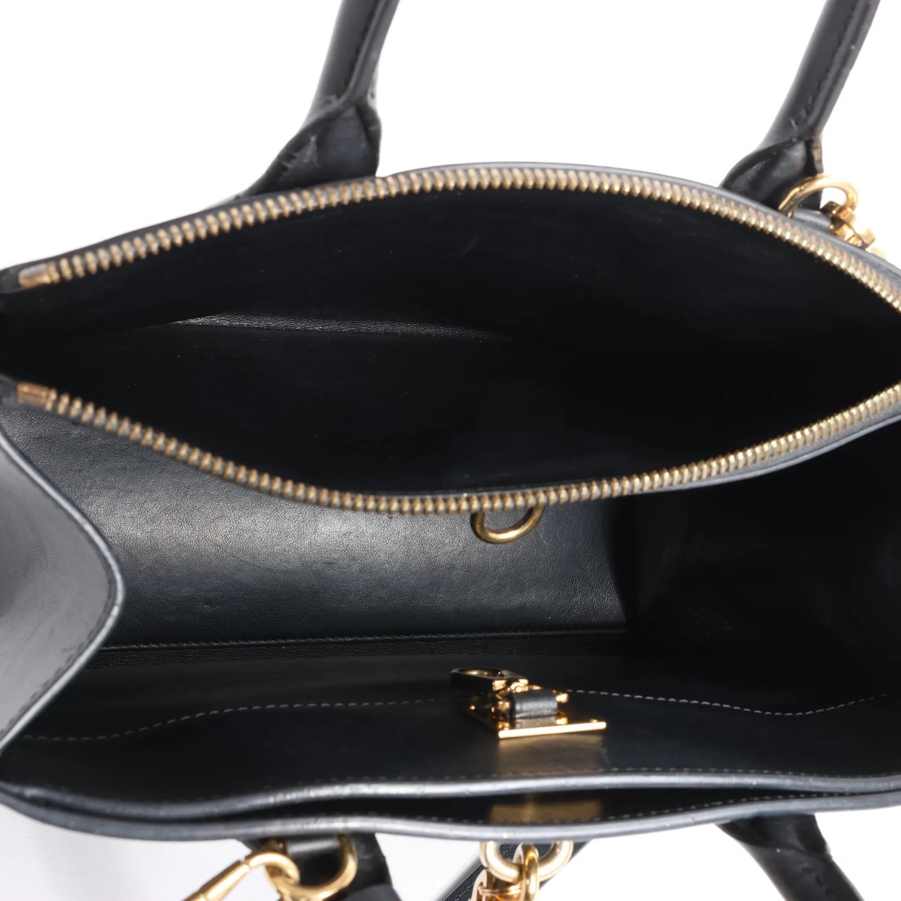 Louis Vuitton City Steamer PM Taurillon 2Way Handbag in Black M53028 Zwart