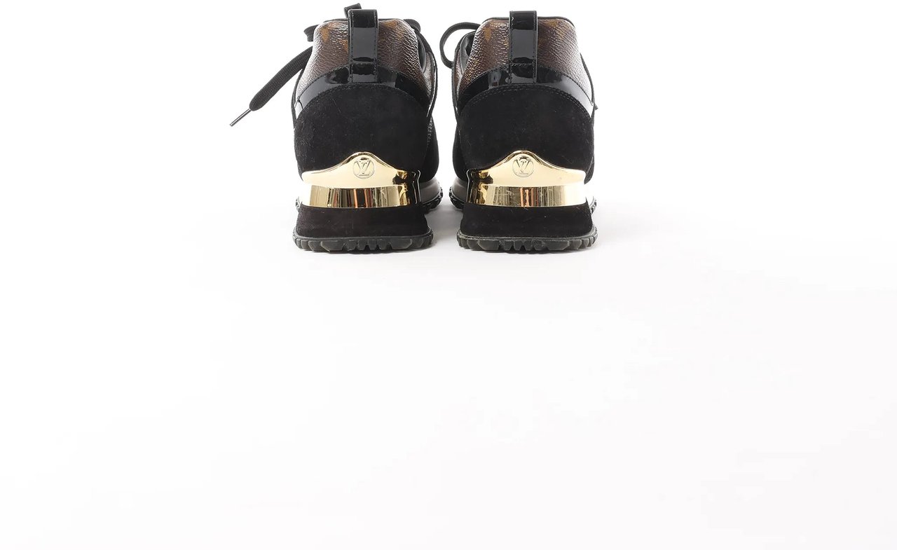 Louis Vuitton Runaway line 22 years Mesh x Leather Sneakers in Black BM0252, Size 36.5 EU Divers