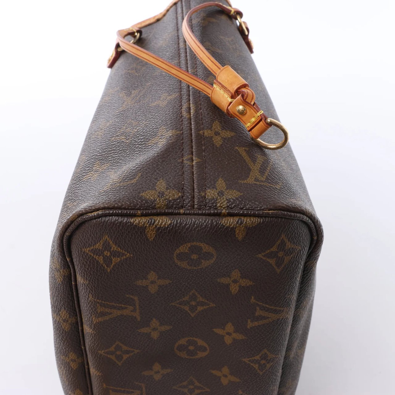 Louis Vuitton Neverfull PM Monogram Canvas Shoulder Bag in Brown M40155 Bruin