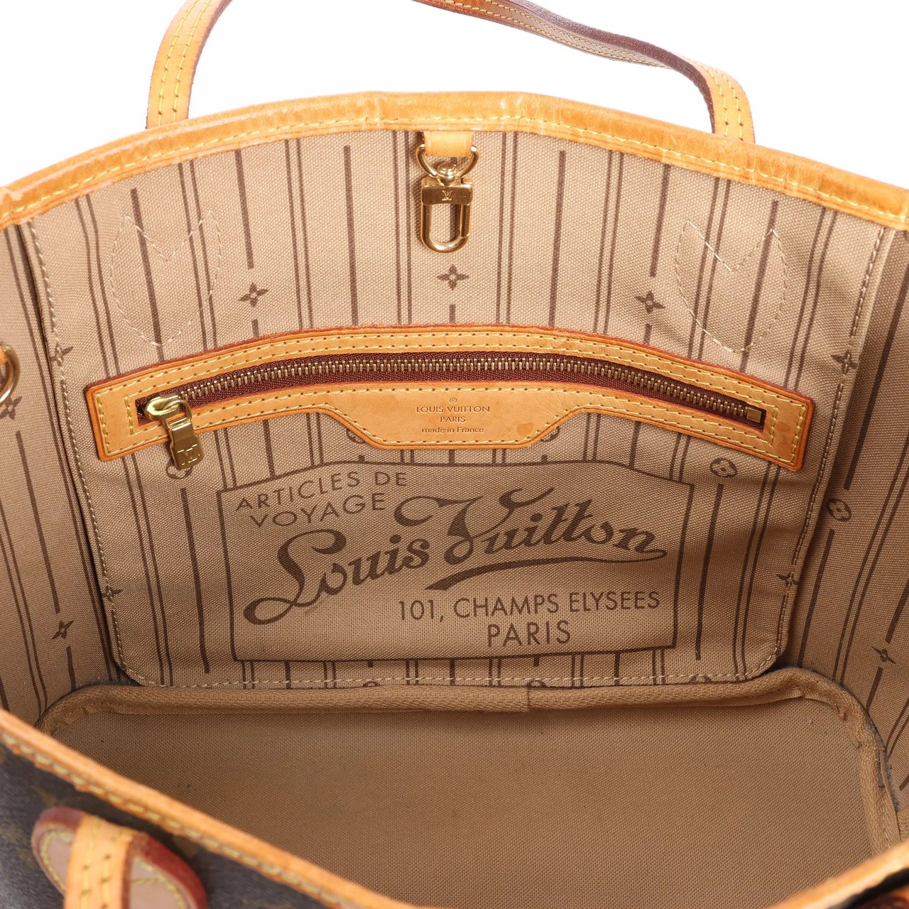 Louis Vuitton Neverfull PM Monogram Canvas Shoulder Bag in Brown M40155 Bruin