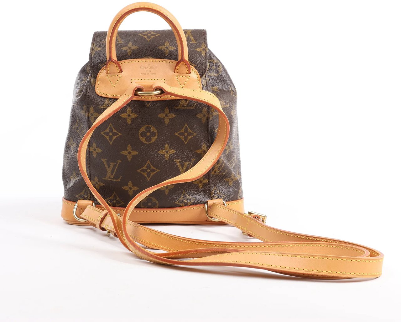 Louis Vuitton Monogram Canvas Montsouris Vintage Mini Backpack M51137 Bruin