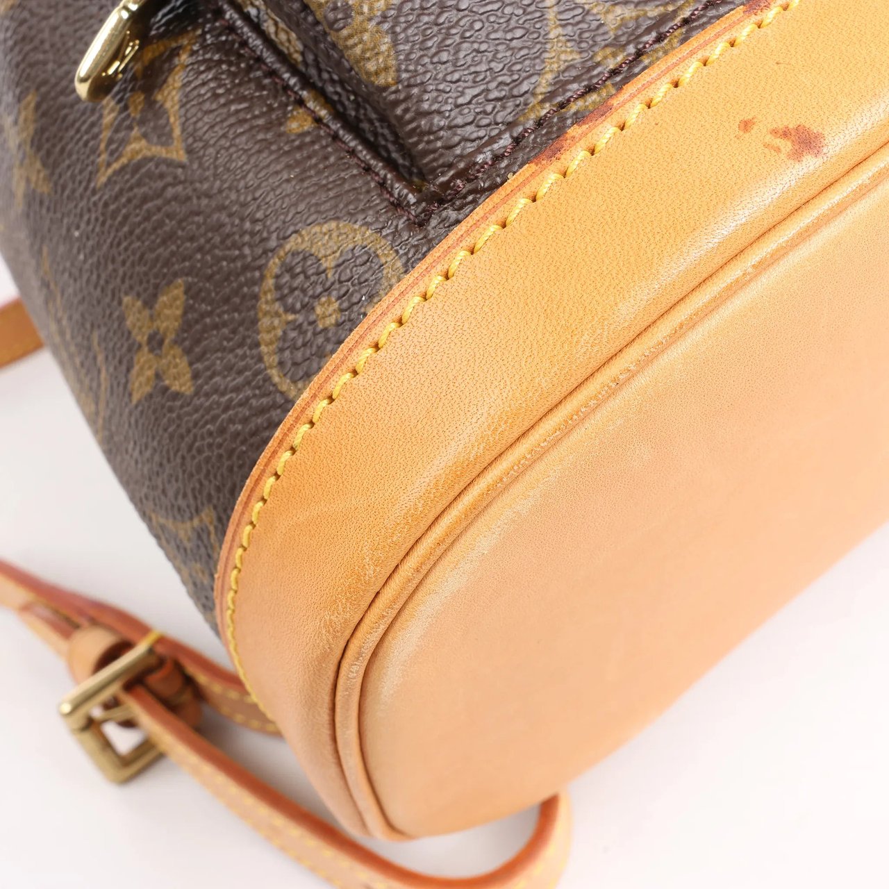 Louis Vuitton Monogram Canvas Montsouris Vintage Mini Backpack M51137 Bruin