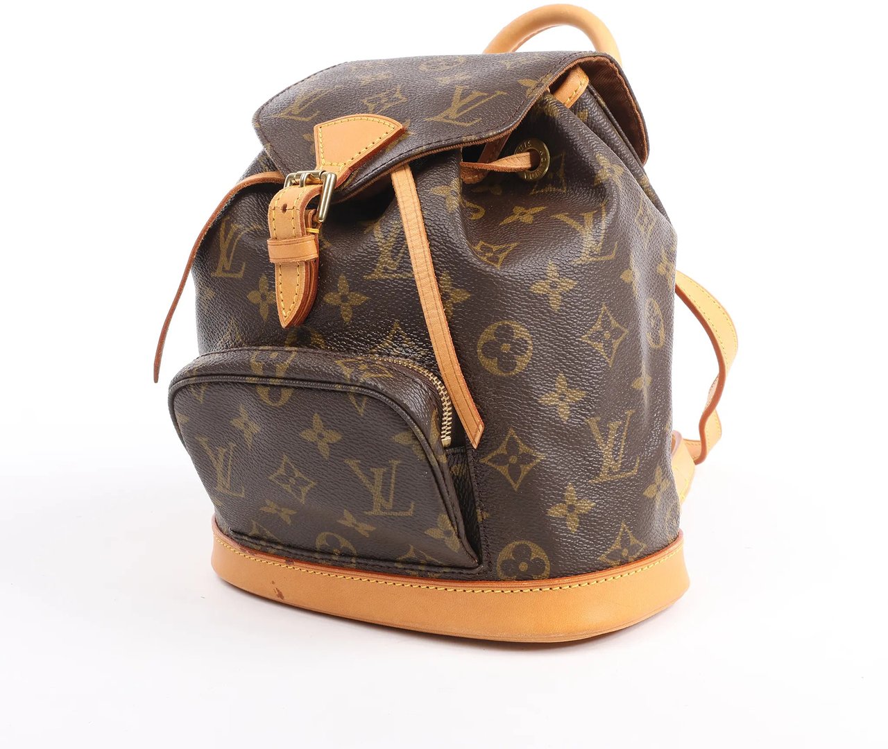 Louis Vuitton Monogram Canvas Montsouris Vintage Mini Backpack M51137 Bruin