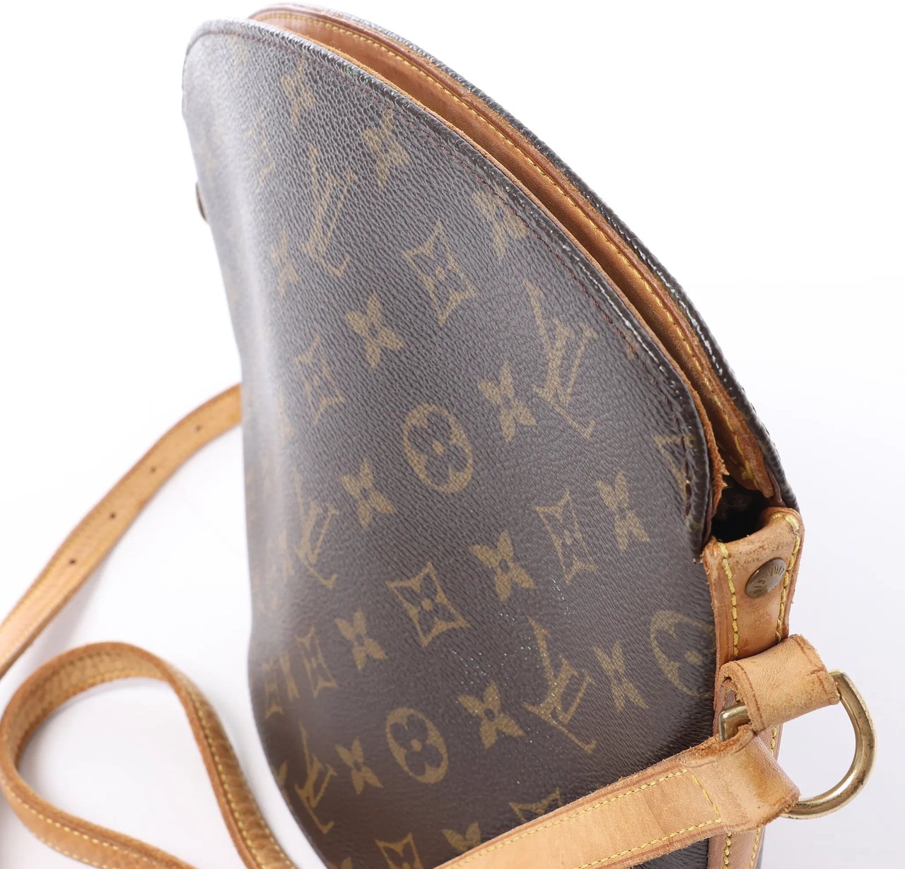 Louis Vuitton Drouot Monogram Canvas Crossbody Bag in Brown M51290 Bruin