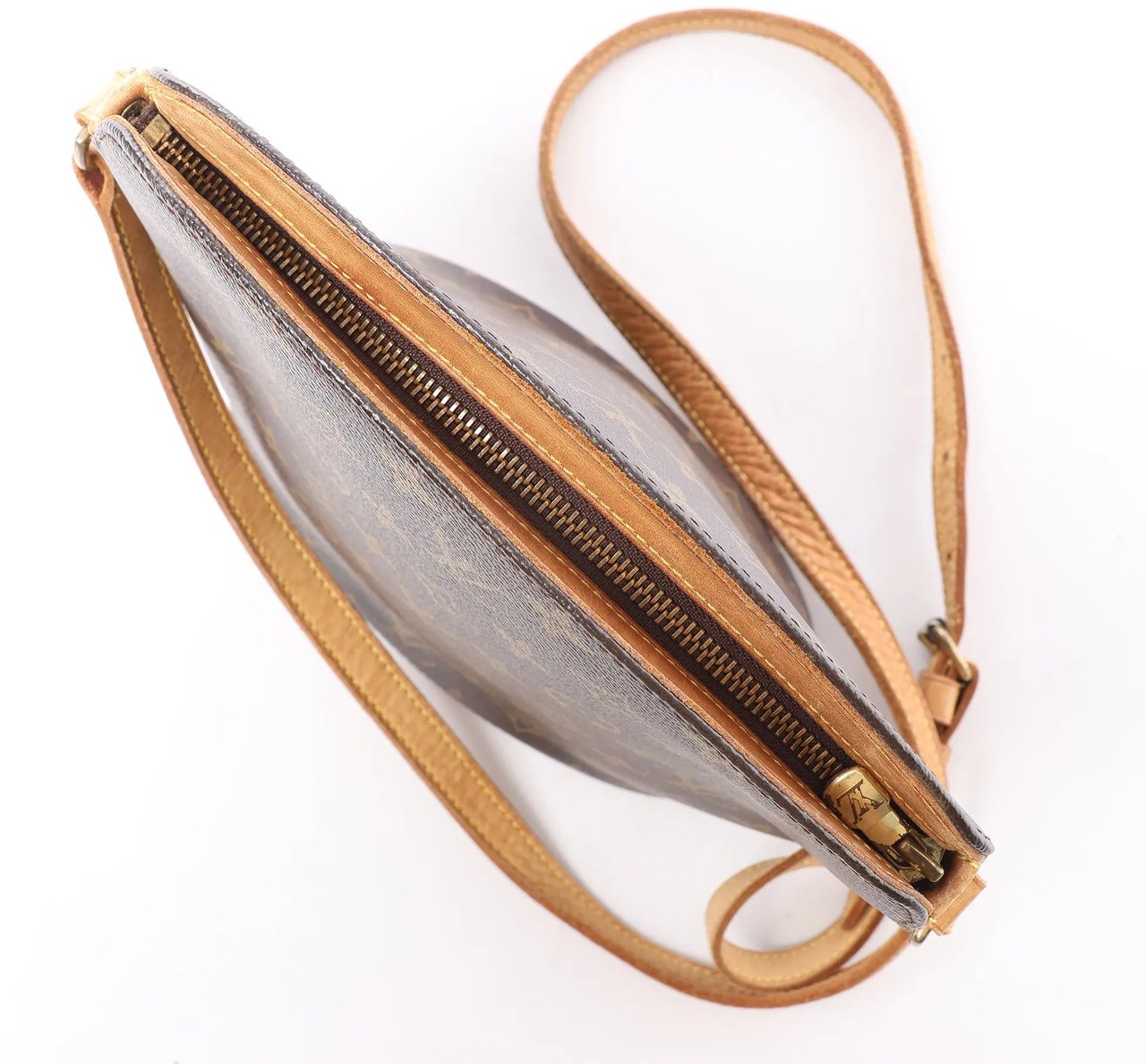 Louis Vuitton Drouot Monogram Canvas Crossbody Bag in Brown M51290 Bruin