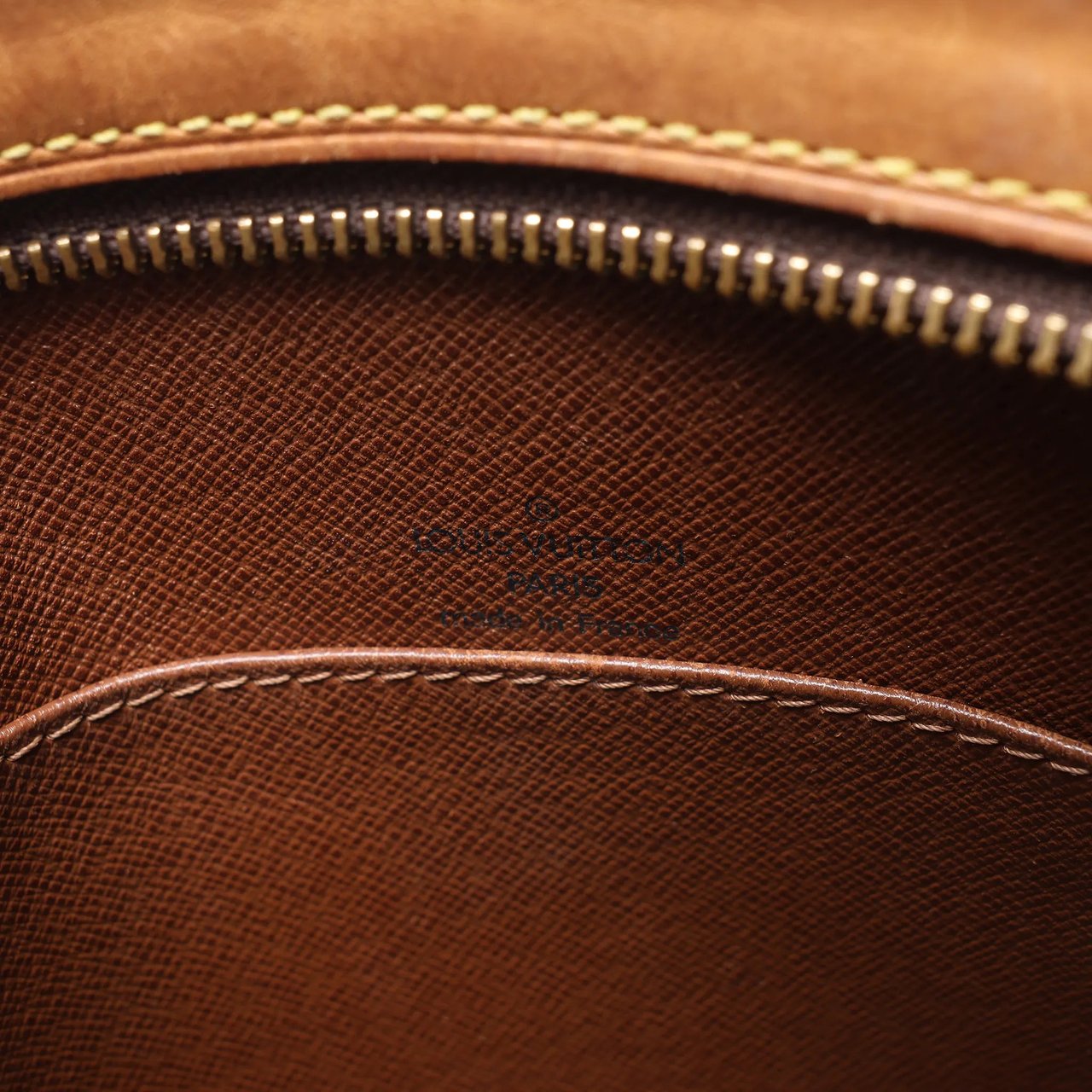 Louis Vuitton Drouot Monogram Canvas Crossbody Bag in Brown M51290 Bruin