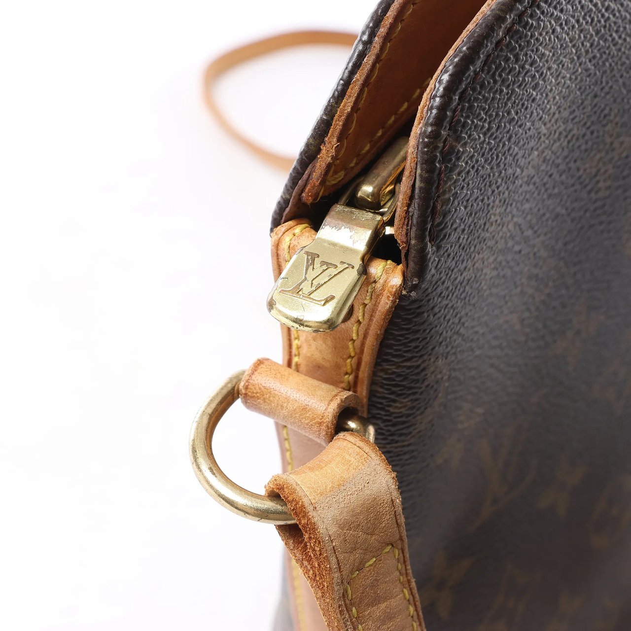 Louis Vuitton Drouot Monogram Canvas Crossbody Bag in Brown M51290 Bruin