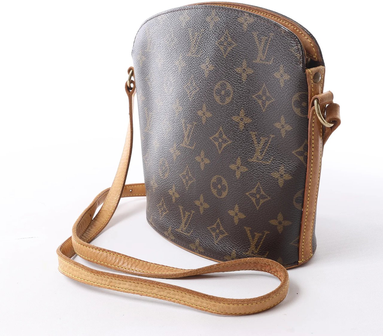 Louis Vuitton Drouot Monogram Canvas Crossbody Bag in Brown M51290 Bruin