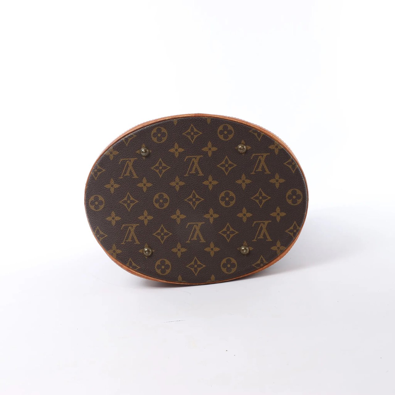 Louis Vuitton Bucket GM Monogram Canvas Shoulder Bag in Brown M42236 Bruin