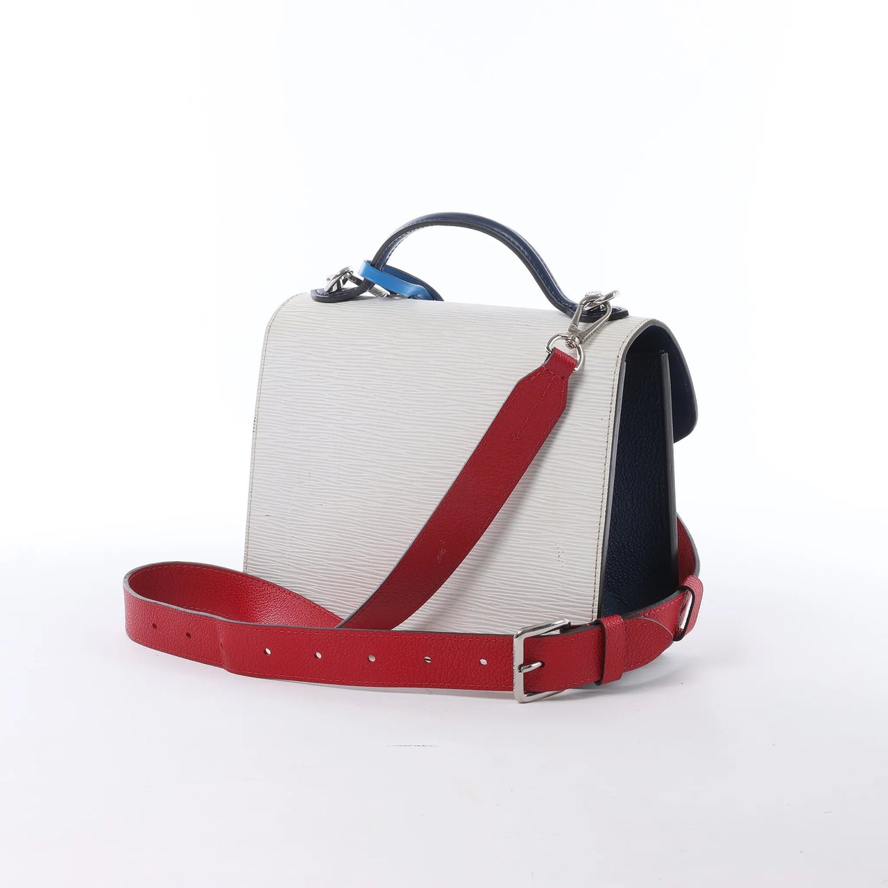 Louis Vuitton Monceau Epi Neo 2Way Handbag in White M55392 Divers