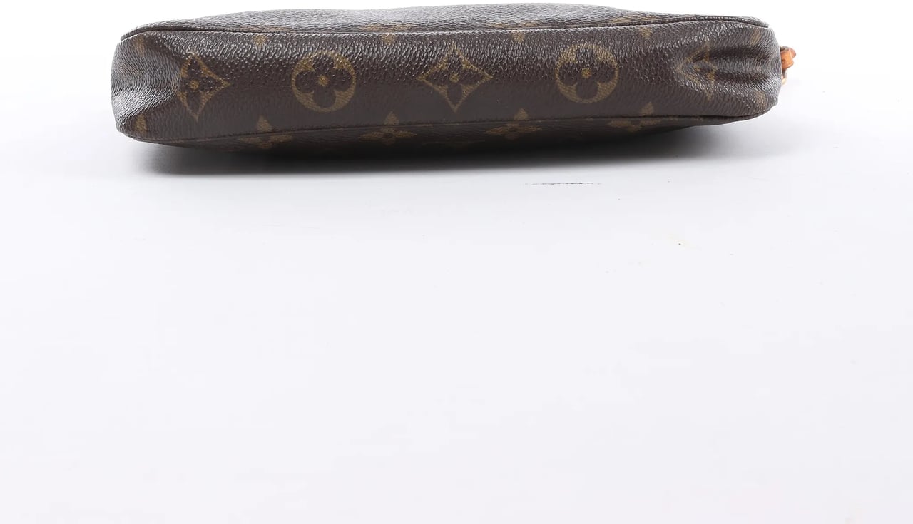 Louis Vuitton Pochette Accessoir Monogram Canvas Handbag in Brown M51980 Bruin