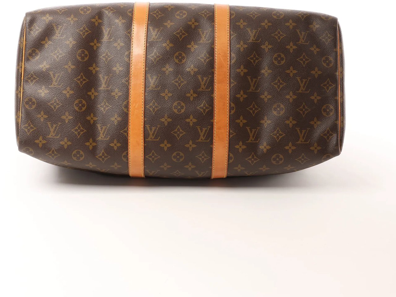 Louis Vuitton Keepall 50 Monogram Canvas Travel Bag in Brown M41426 Bruin