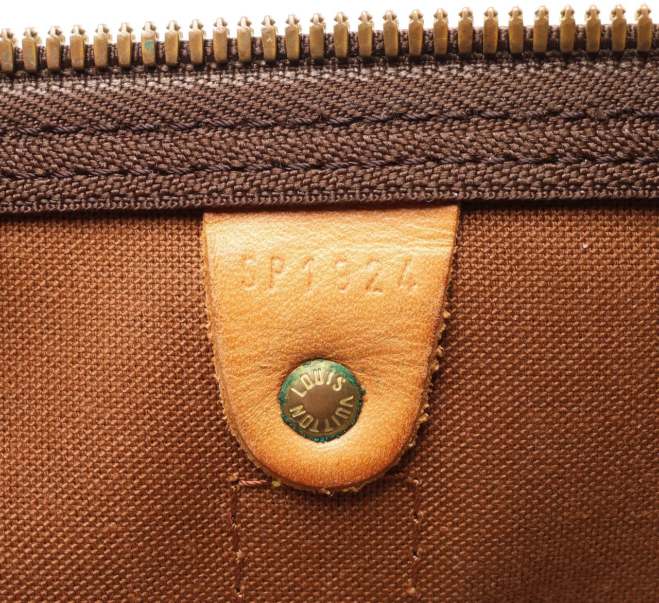 Louis Vuitton Keepall 50 Monogram Canvas Travel Bag in Brown M41426 Bruin