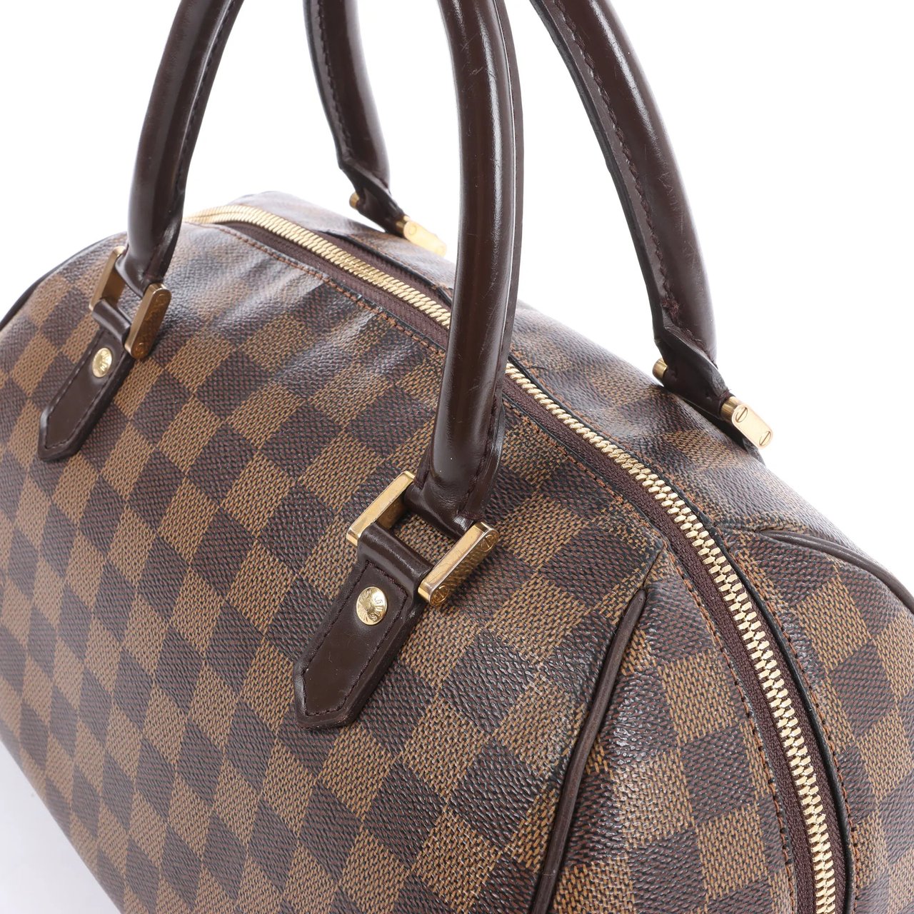 Louis Vuitton Ribera MM Damier Ebene Handbag in Brown N41434 Bruin
