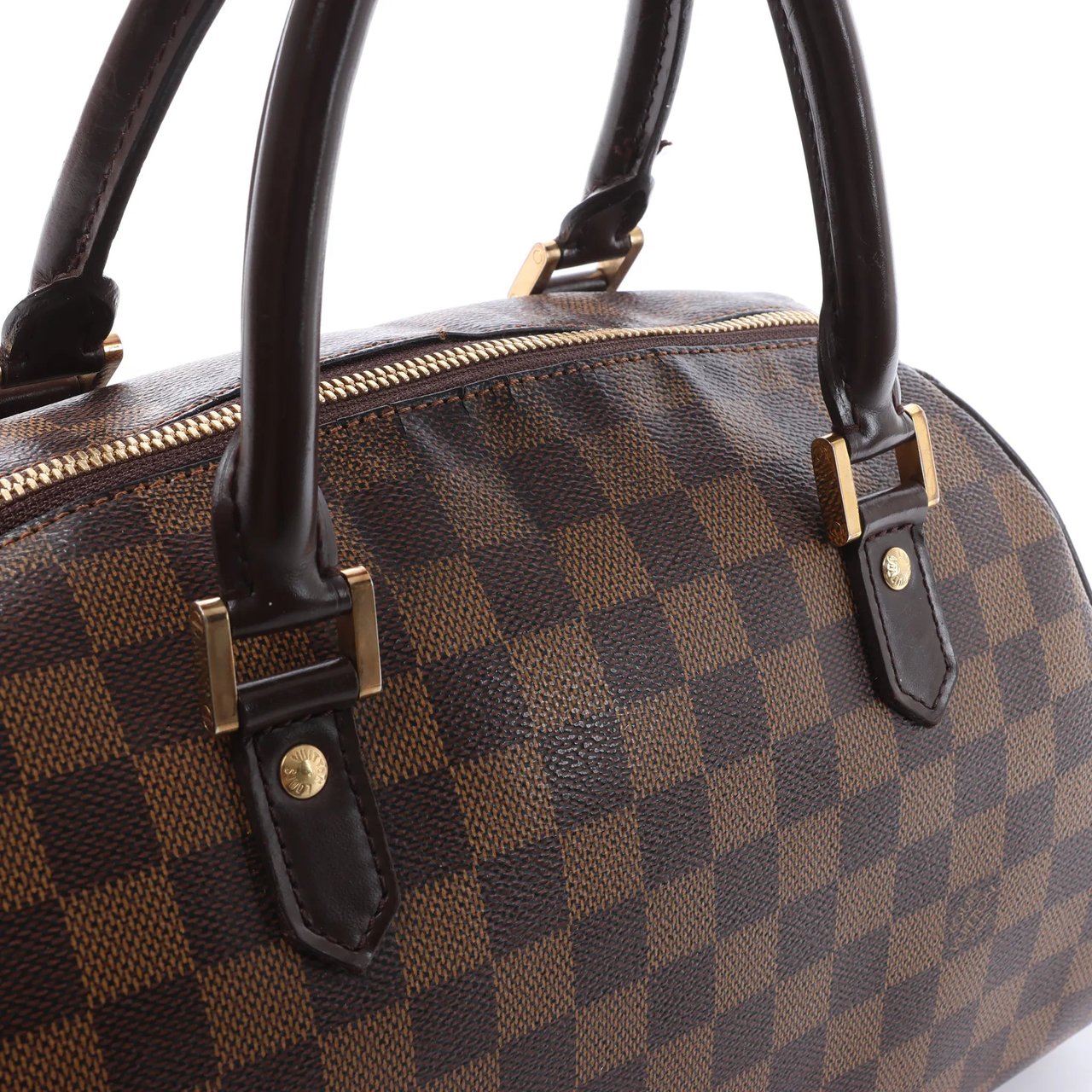Louis Vuitton Ribera MM Damier Ebene Handbag in Brown N41434 Bruin