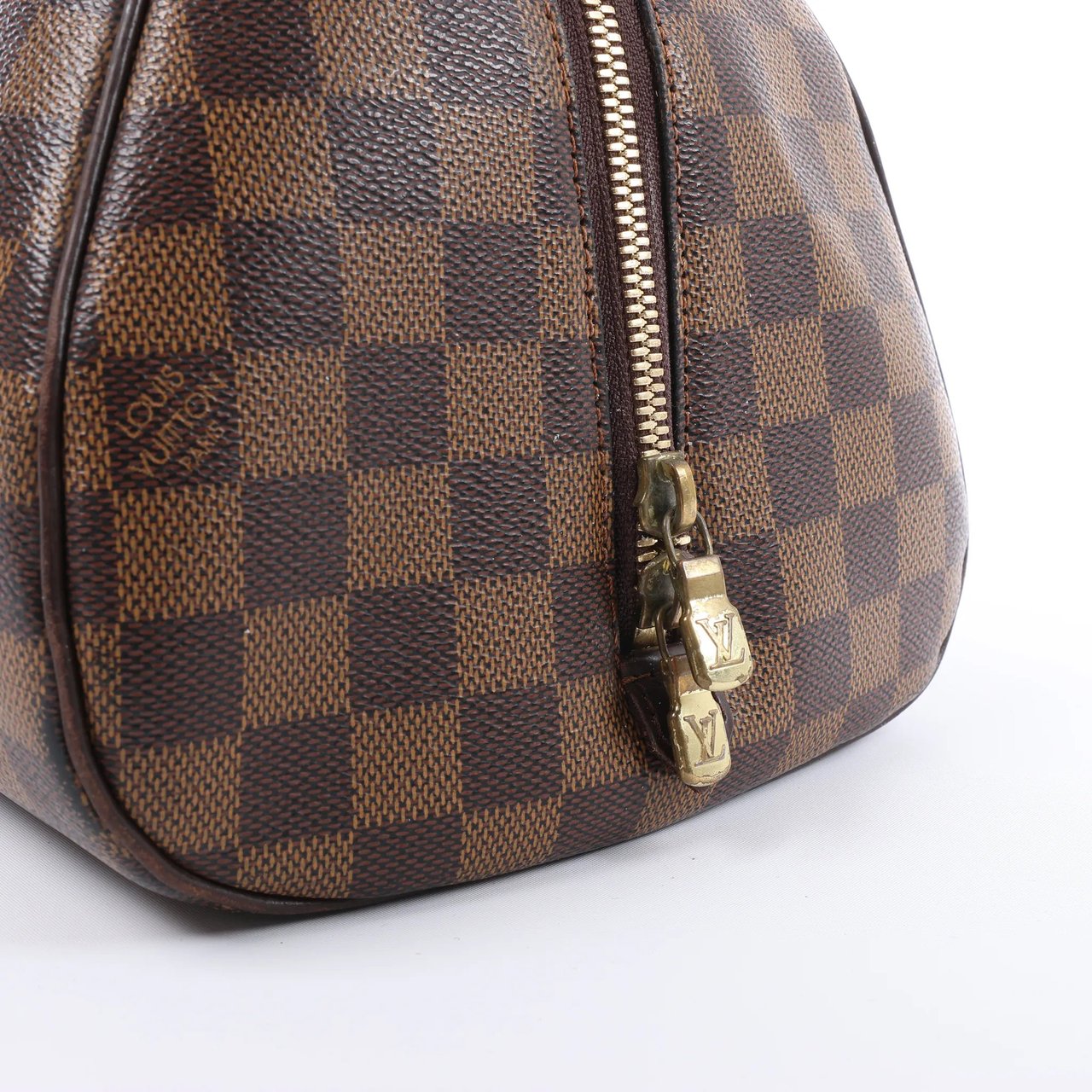 Louis Vuitton Ribera MM Damier Ebene Handbag in Brown N41434 Bruin