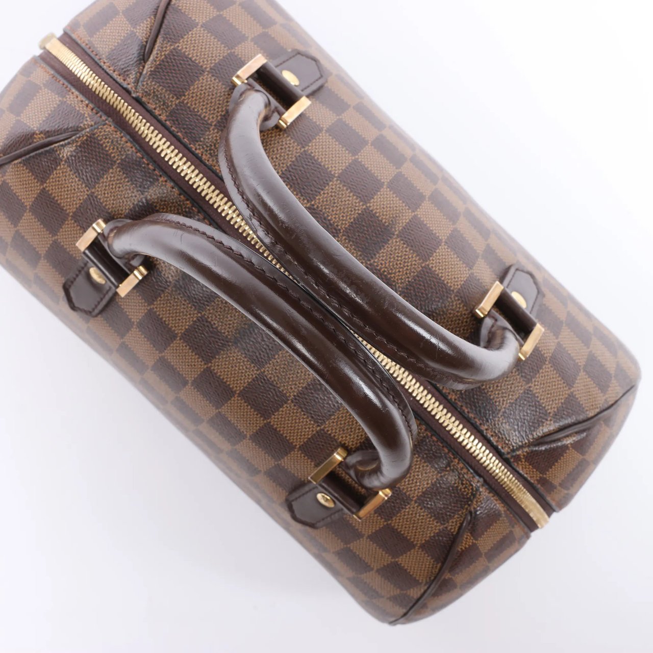 Louis Vuitton Ribera MM Damier Ebene Handbag in Brown N41434 Bruin