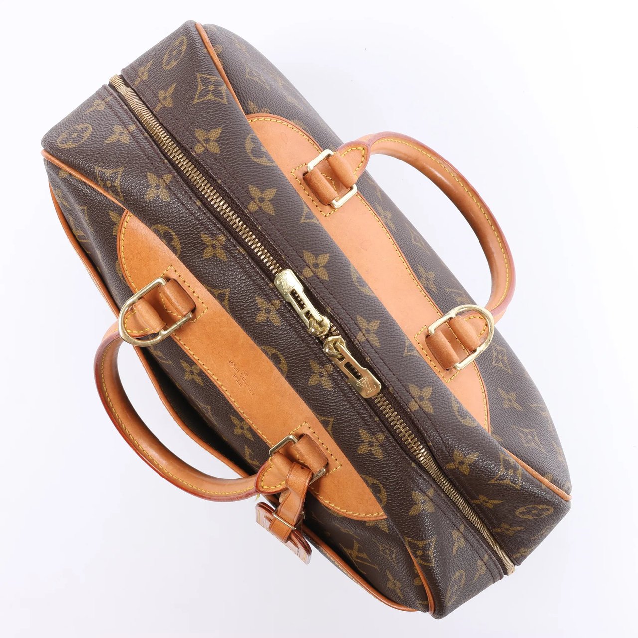 Louis Vuitton Deauville Monogram Canvas Handbag in Brown M47270 Bruin