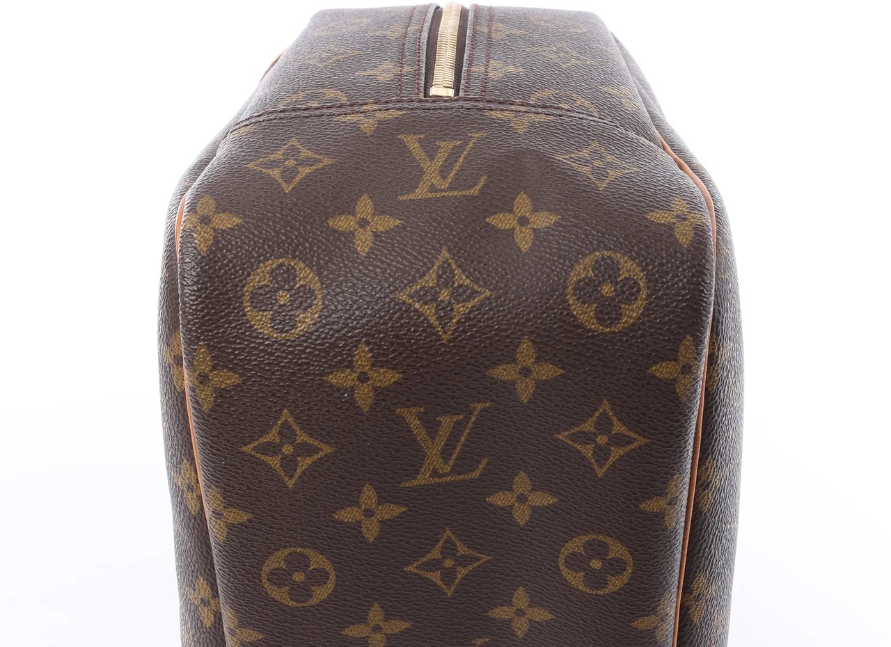 Louis Vuitton Deauville Monogram Canvas Handbag in Brown M47270 Bruin