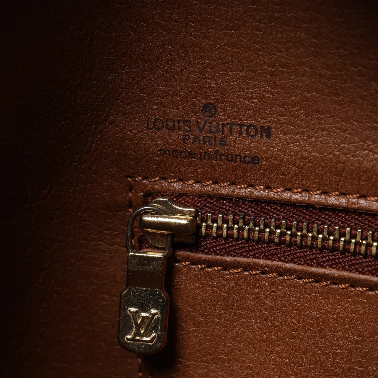 Louis Vuitton Weekend PM Monogram Canvas Handbag in Brown M42425 Bruin