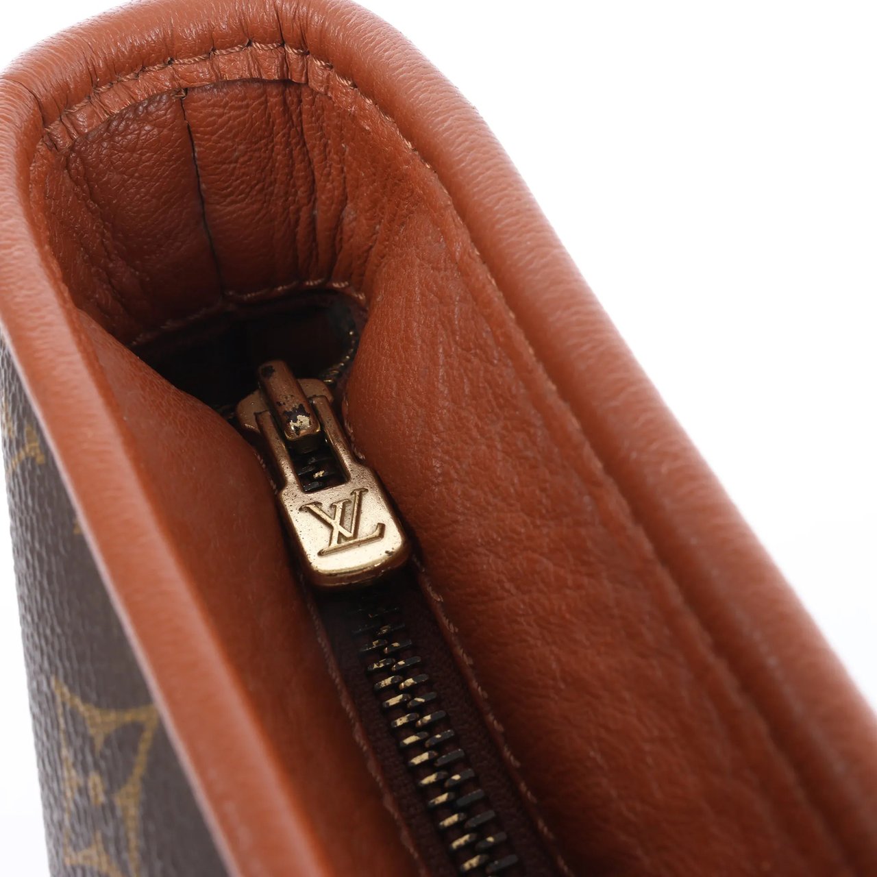 Louis Vuitton Weekend PM Monogram Canvas Handbag in Brown M42425 Bruin